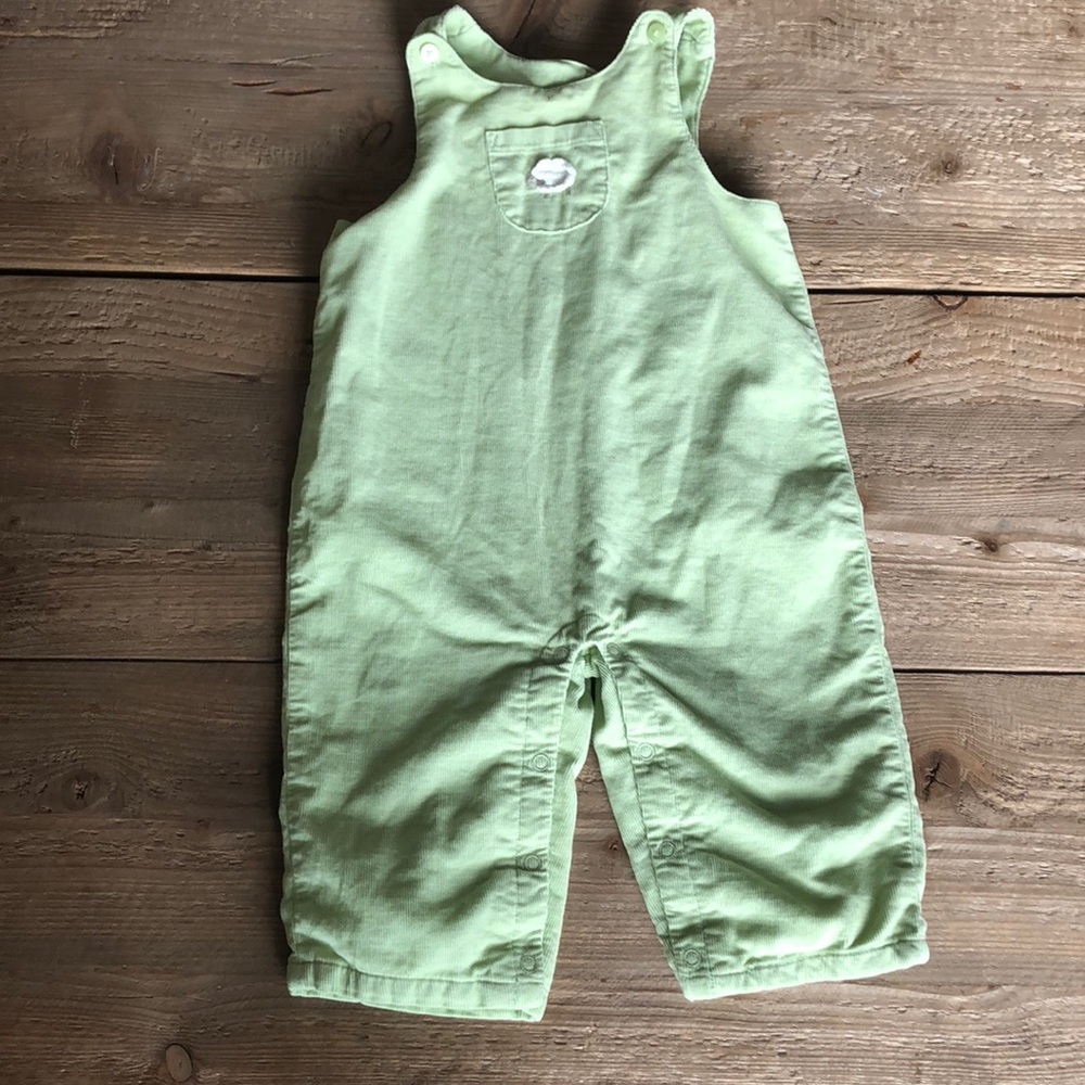 Janie and Jack corduroy overalls